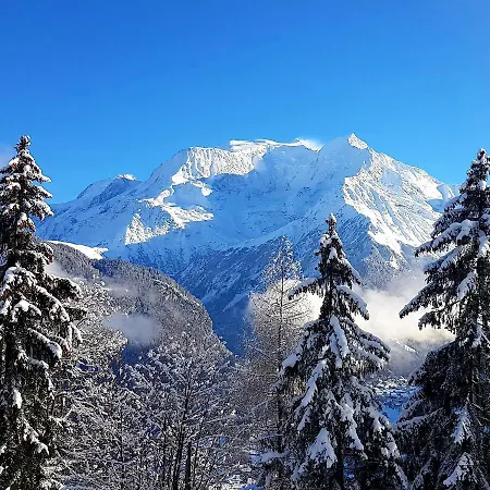 Gervais Les Bains Vue Imprenable Mont Blanc Appartement Saint-Gervais-les-Bains